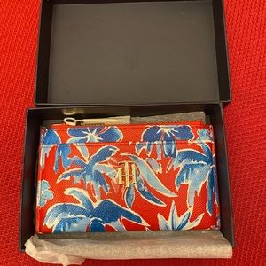 Tommy Hilfiger floral print card holder- BRAND NEW